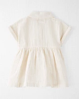 Baby Organic Cotton Gauze Dress