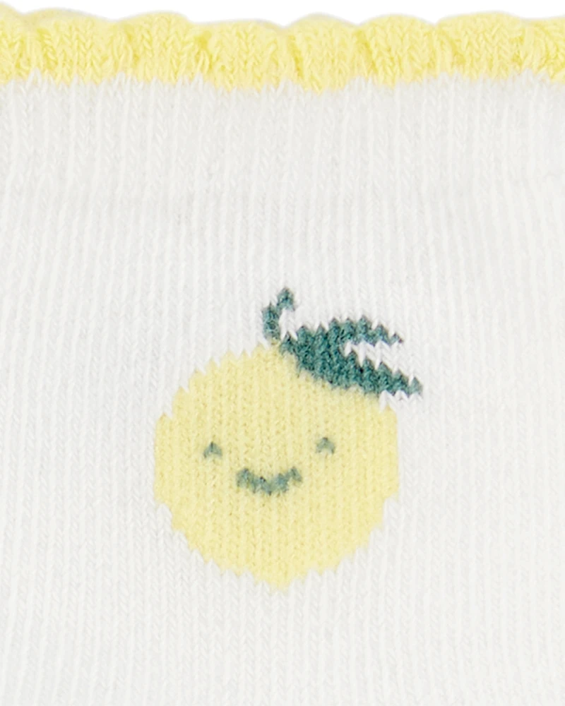 Baby Lemon 3-Pack Socks