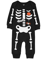 Baby Halloween Skeleton Jumpsuit