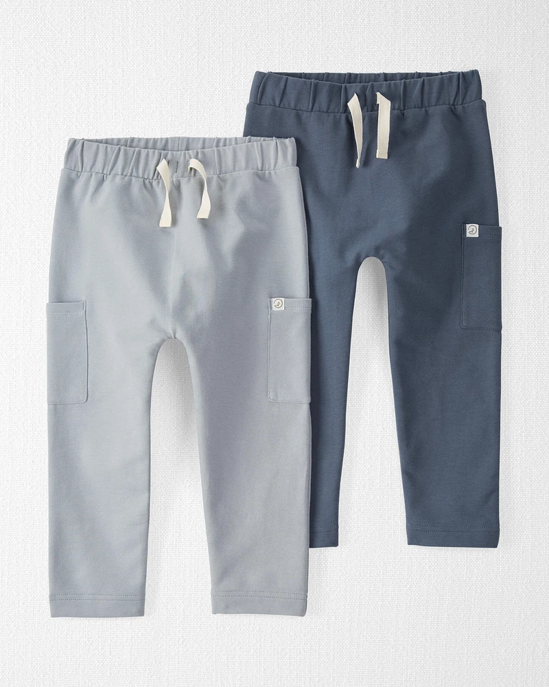 Toddler 2-Pack Organic Cotton Sweatpants