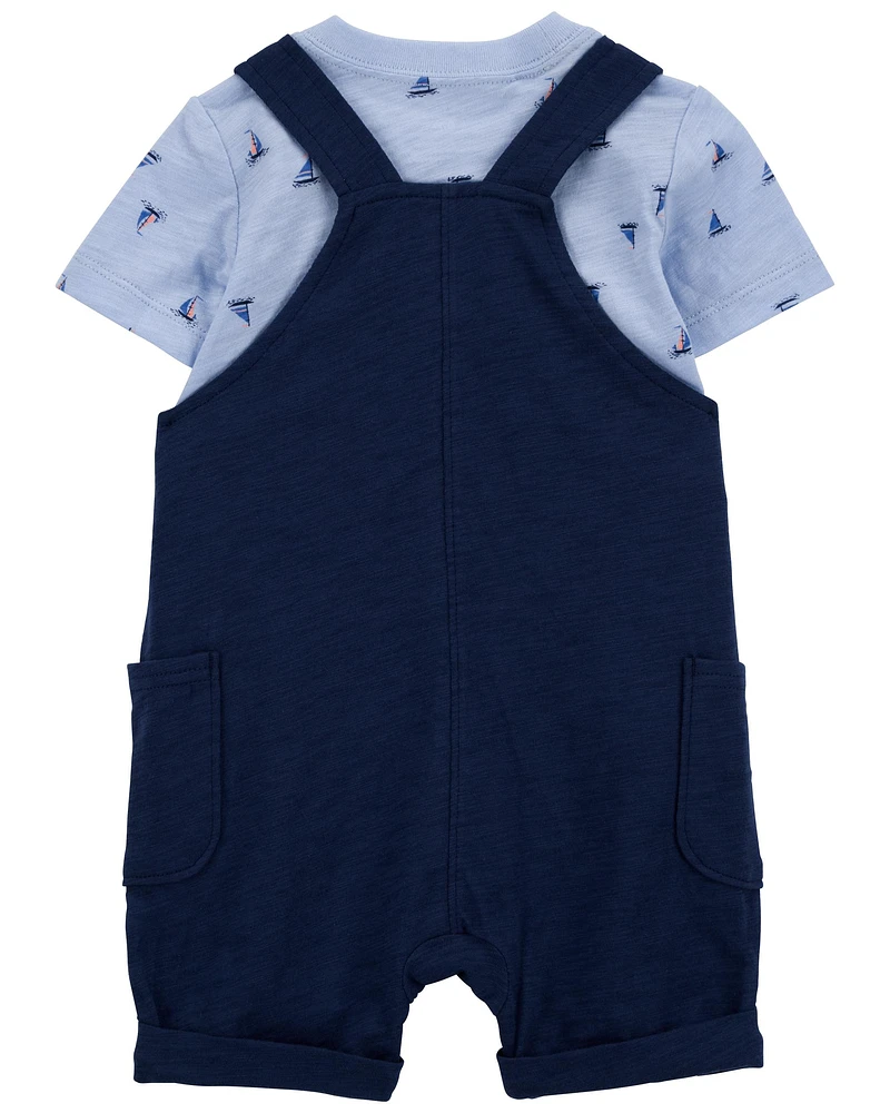 3-Piece Tee & Shortall Set