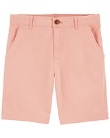 Pastel Stretch Chino Shorts