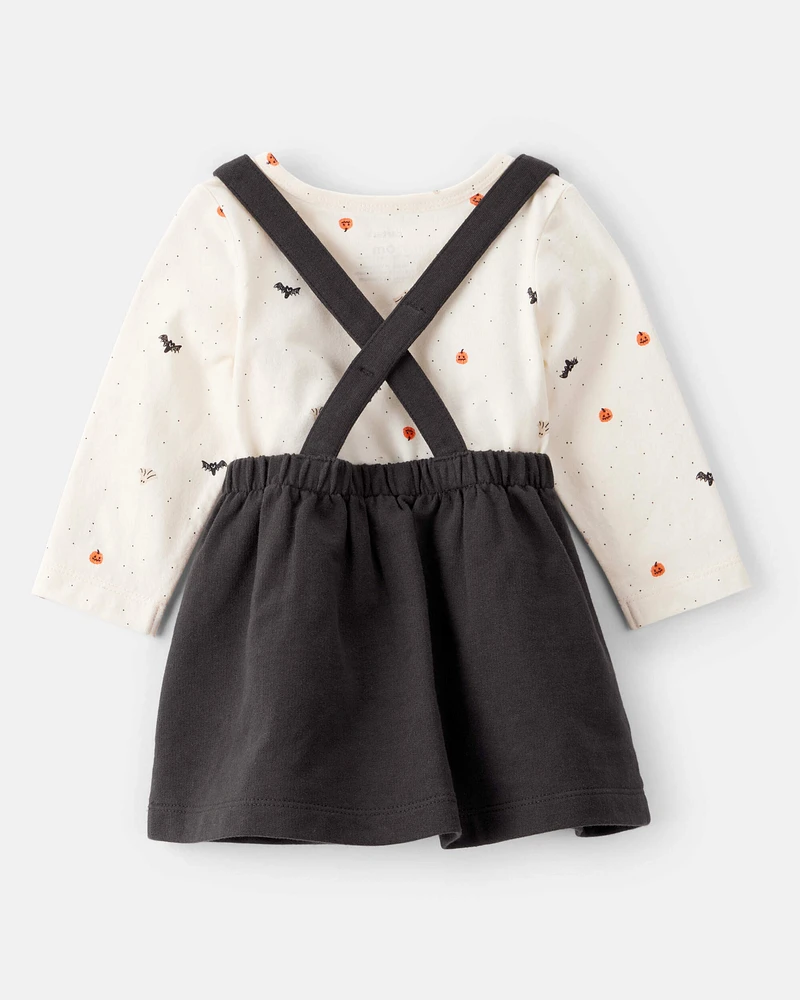 Baby 3-Piece Halloween Tee & Jumper Set