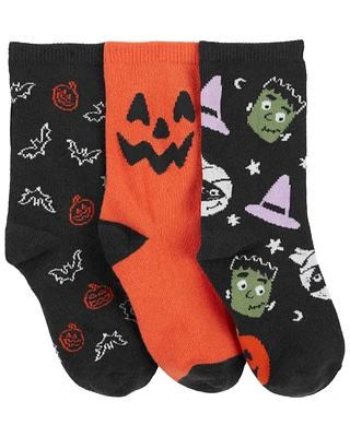 Kid 3-Pack Halloween Socks