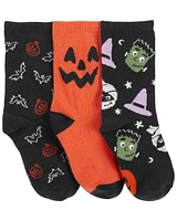 Kid 3-Pack Halloween Socks