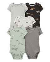 Baby 5-Pack Short-Sleeve Bodysuits