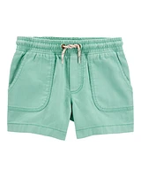 Baby Pull-On Twill Shorts
