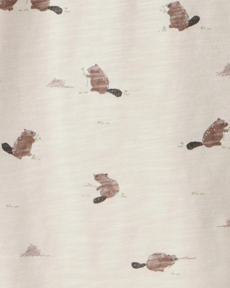 Toddler 2-Pack Organic Cotton Tees Beavers' Creek Print