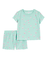 Toddler 2-Piece Cupcake Loose Fit Pyjamas