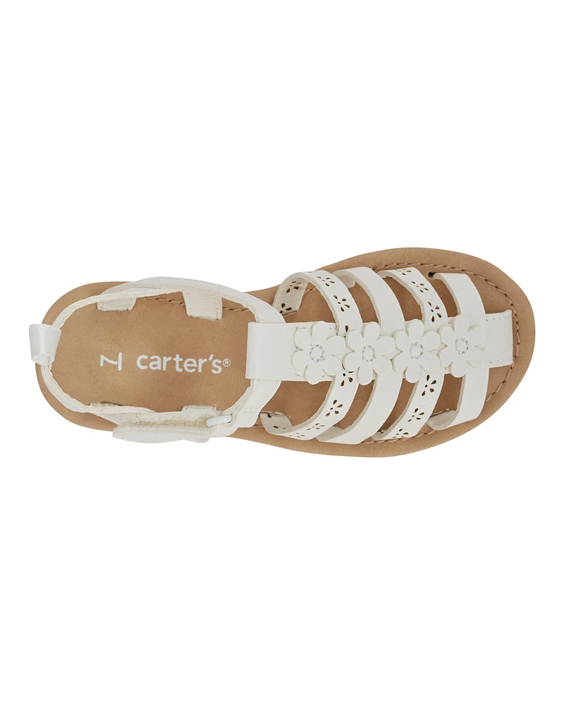 Toddler Casual Sandals - White