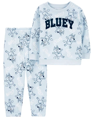 Toddler 2-Piece Bluey Sweatshirt & Pant Set