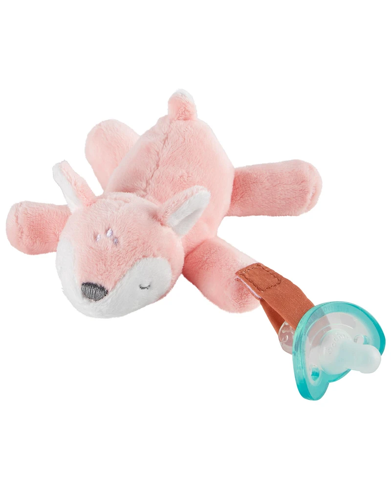 Fawn Plush Pacifier Loop