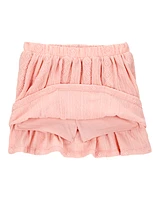 Toddler Crochet Pull-On Skort