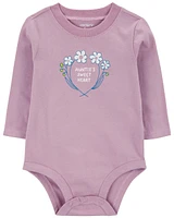 Auntie's Sweetheart Long-Sleeve Bodysuit