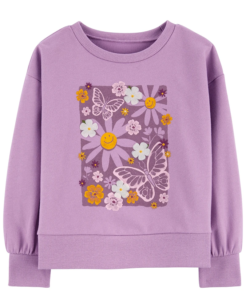 Toddler Flower Power Sweatshirt