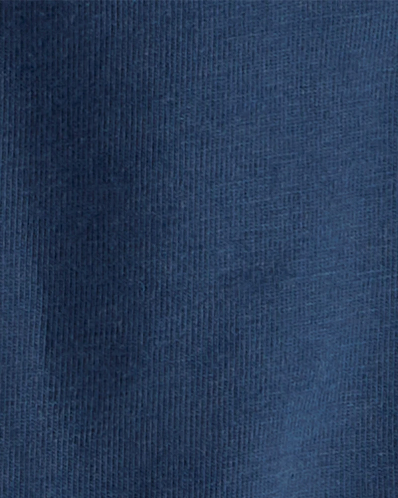 Baby 3-Pack Organic Cotton Long-Sleeve Stretch Jersey Tees