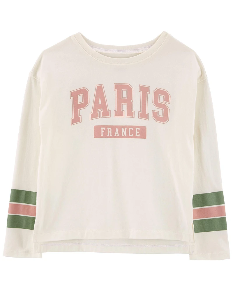 Kid Paris French Terry Top