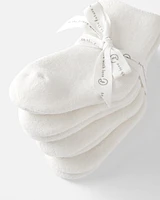 Baby 4-Pack Organic Cotton Terry Socks