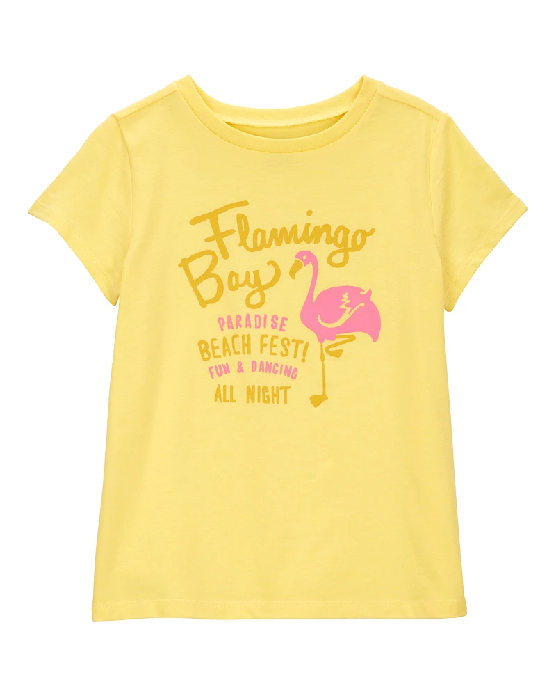 Kid Flamingo Graphic Tee