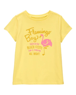 Kid Flamingo Graphic Tee