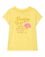 Kid Flamingo Graphic Tee