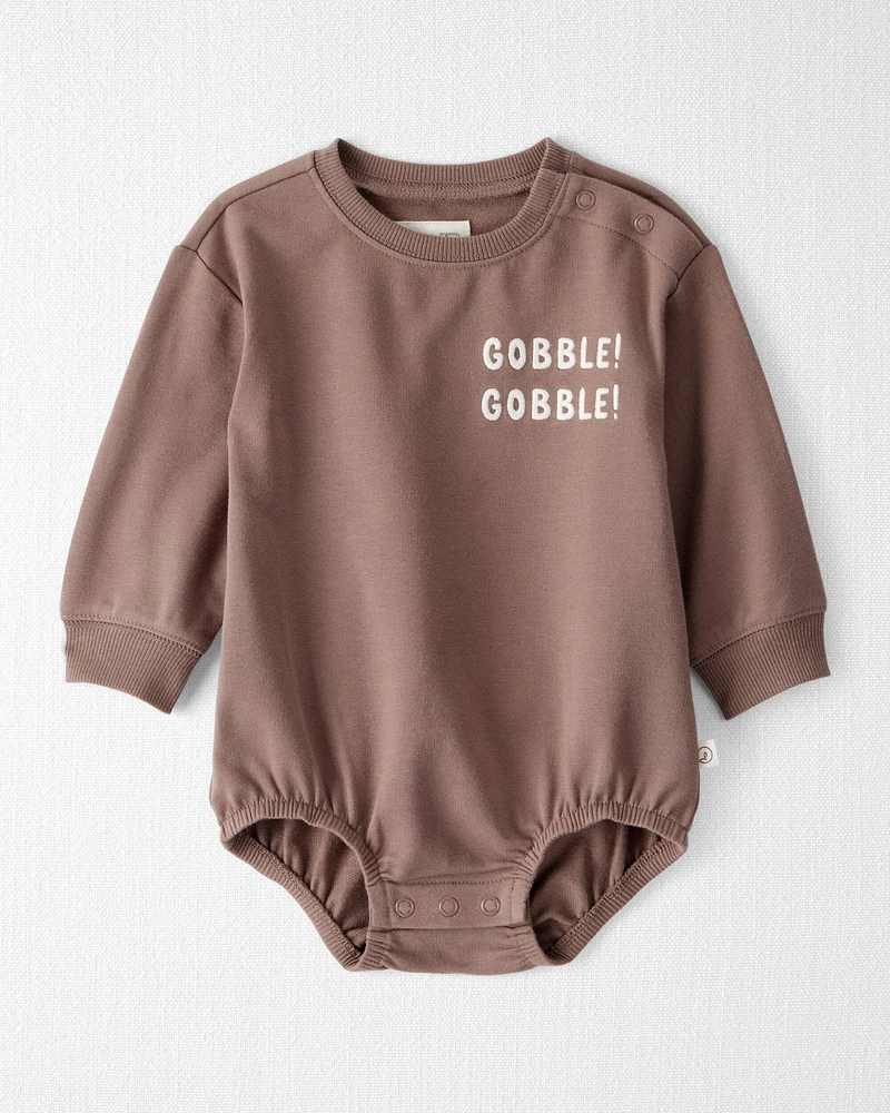 Baby Organic Cotton Gobble Bubble Bodysuit