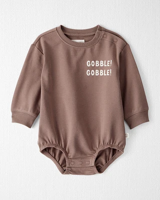 Baby Organic Cotton Gobble Bubble Bodysuit