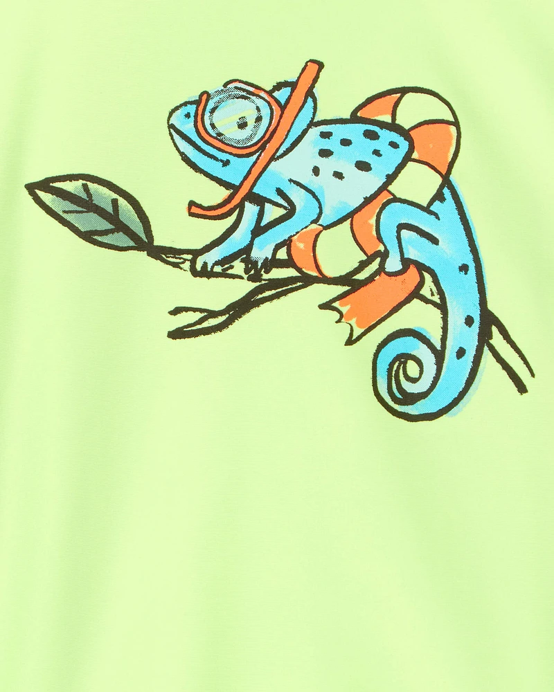 Toddler Iguana Long-Sleeve Rashguard