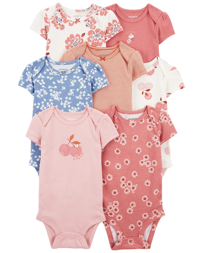 Baby 7-Pack Short-Sleeve Bodysuits