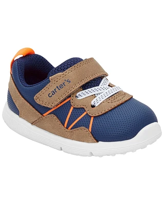 Every Step® First Walker Athletic Sneakers - Navy