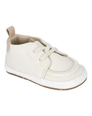 Casual Boat Shoes - White