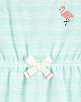 Baby Embroidered Terry Dress