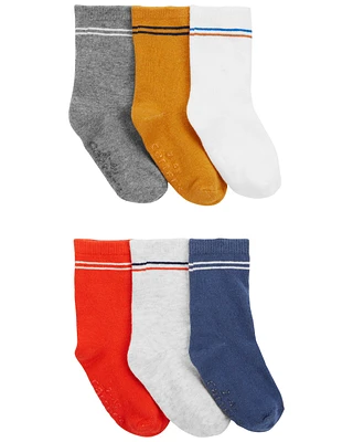 Toddler 6-Pack Crew Socks