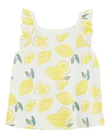 Baby Lemon Print Tank Top