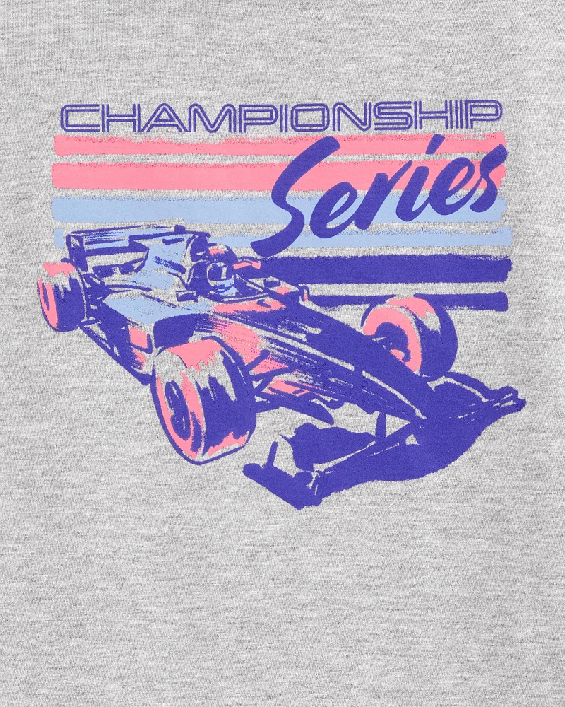 Kid Championship Series Short-Sleeve Graphic Tee - Grey