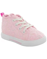 Toddler Heart Print Sneakers