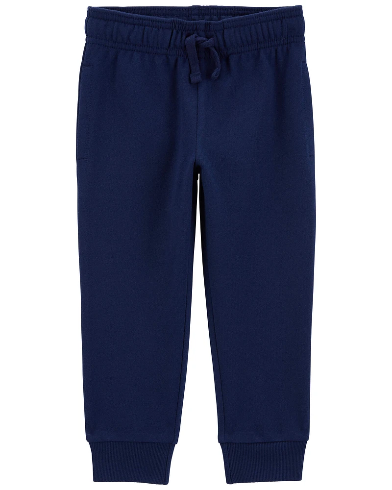 Pantalon de jogging en jersey bouclette