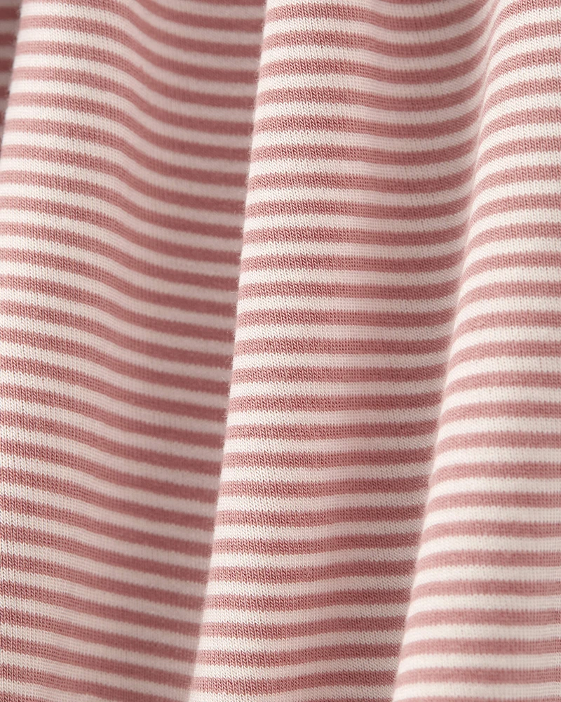 Baby 1-Piece Striped PurelySoft Footie Pyjamas