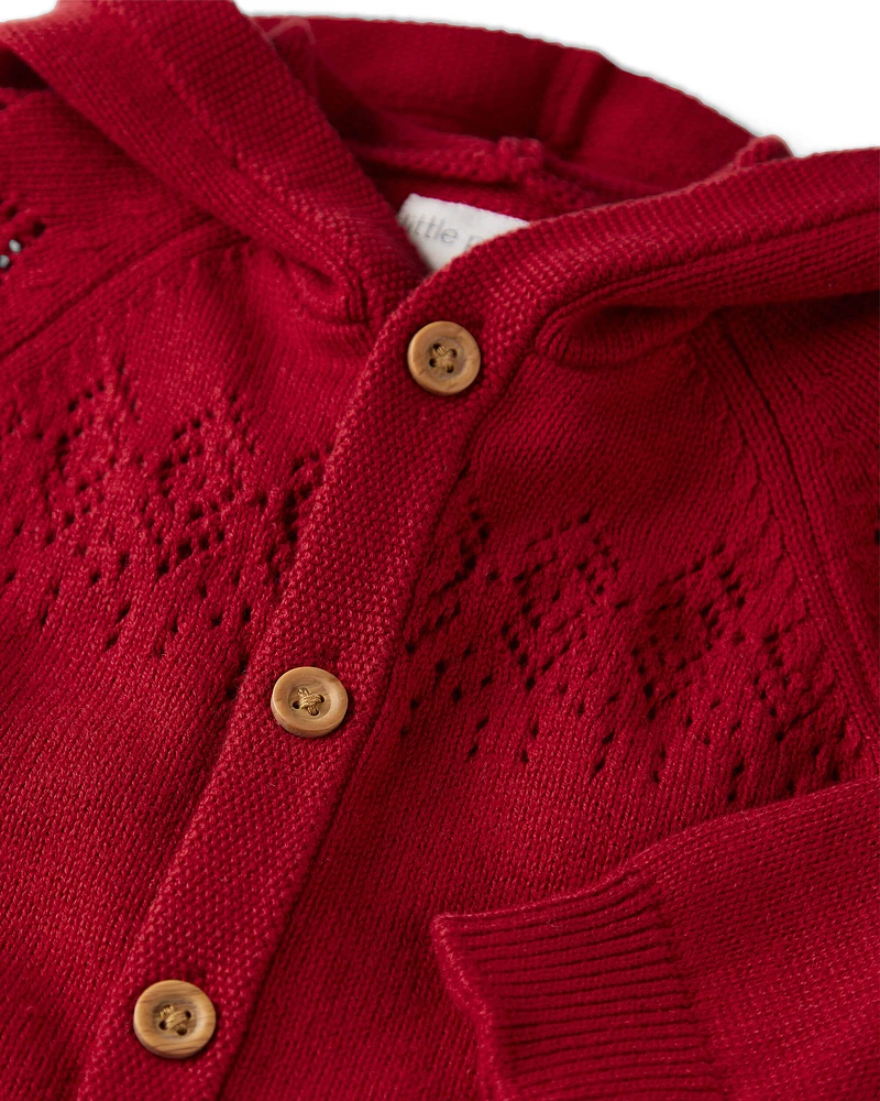 Baby Organic Cotton Sweater Knit Pram