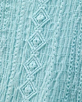 Kid Tiered Textured Midi Dress