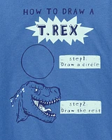 How To Draw A T-Rex Graphic Tee