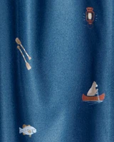 Kid 2-Pack Plaid Camping Pajama Pants