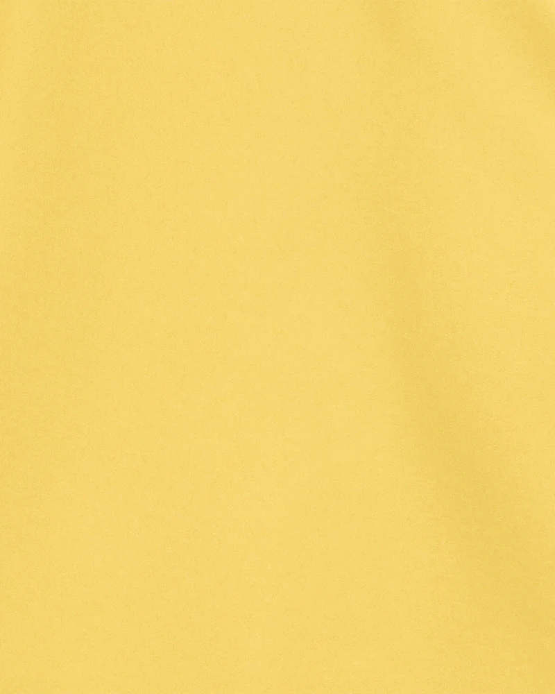 Kid Hooded Rain Jacket - Yellow