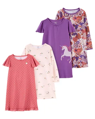 Kid 4-Pack Nightgowns