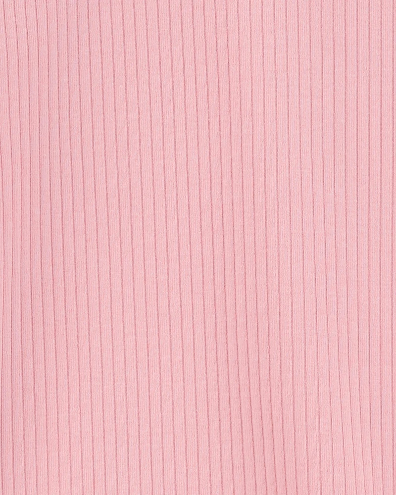 Kid Long-Sleeve Ribbed Top