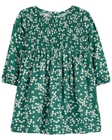 Baby Floral Long-Sleeve Dress