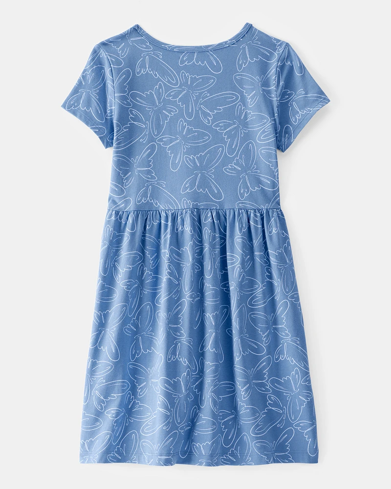 Kid Floral Print Dress