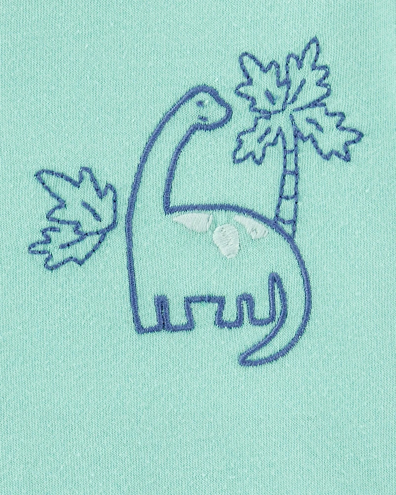 Baby 2-Piece Dinosaur Outfit Set - Green/Navy