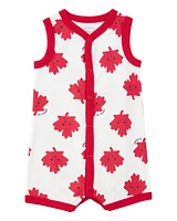 Baby Canada Day Romper