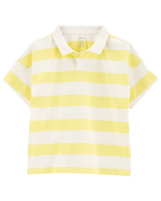 Kid Yarn-Dyed Striped Polo